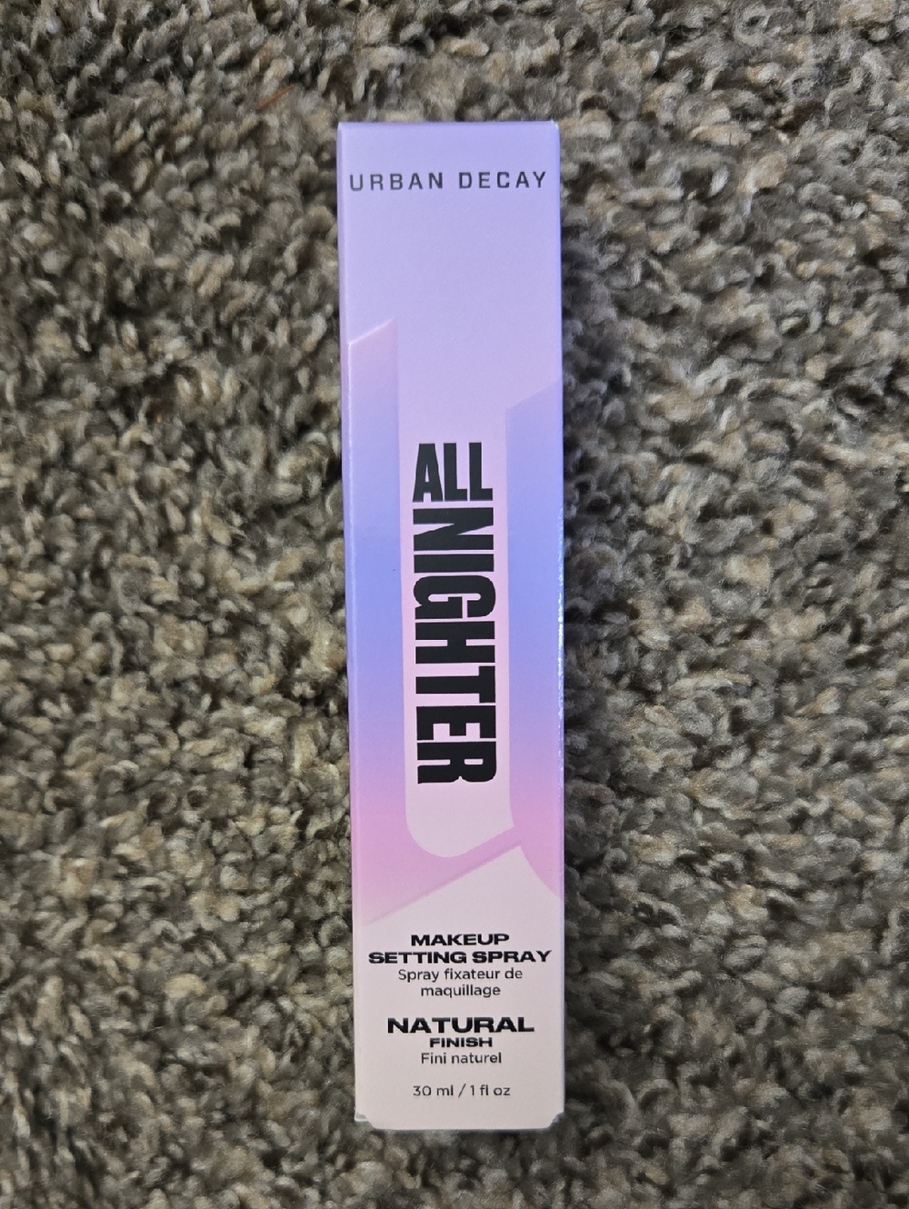 Urban Decay All Nighter Makeup Setting Spray - Natural Finish (Lavender/Pink)
